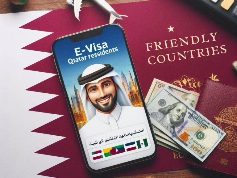 Evisa countries for Qataris