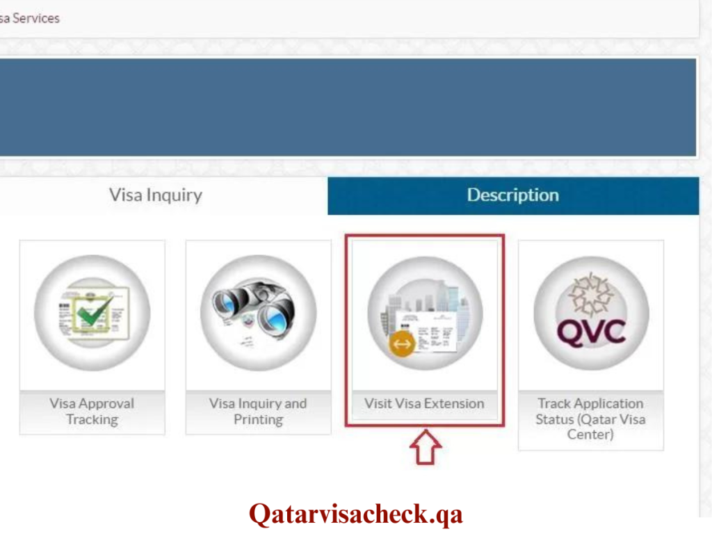 MOI visa visit extension option