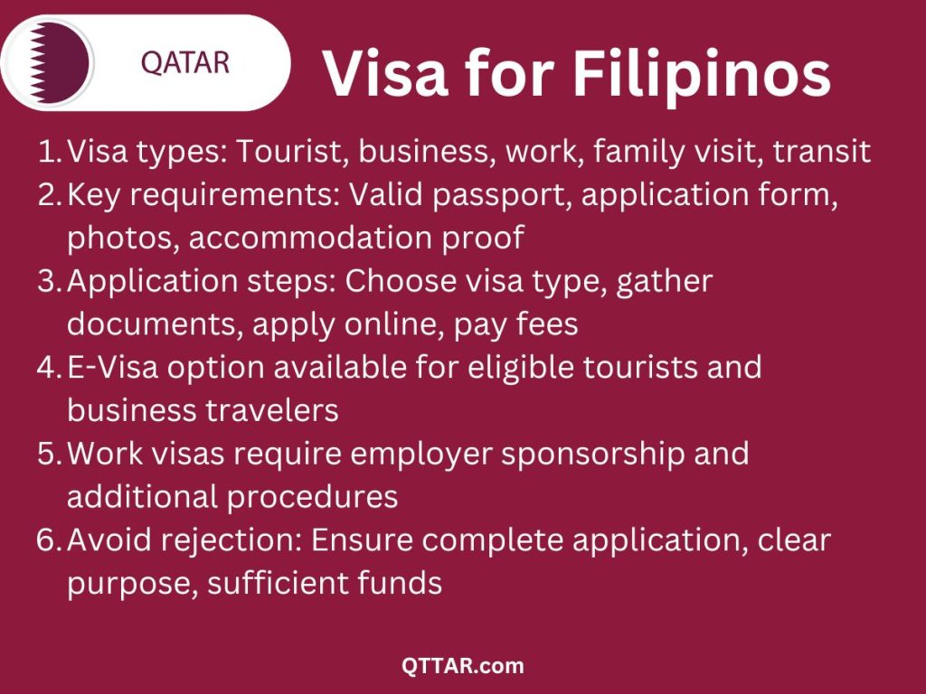 Overview of Qatar Visa for Filipino citizens