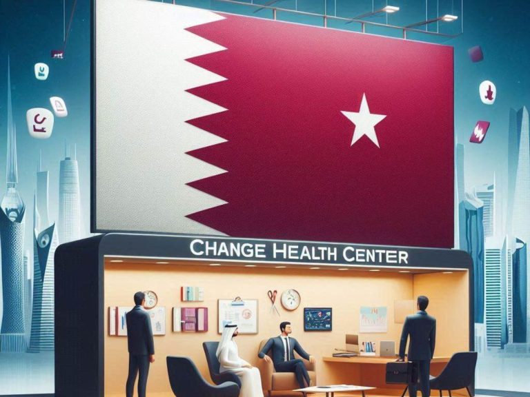 Qatar change health center process