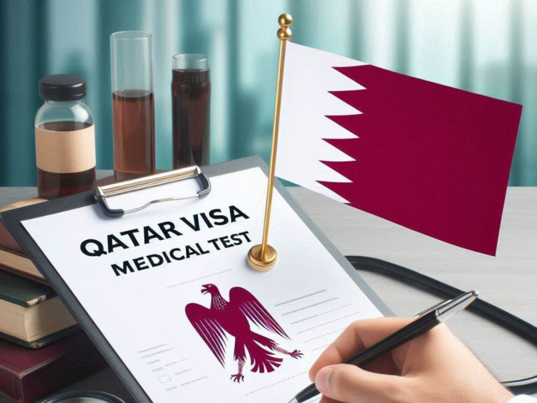 Qatar visa medical test