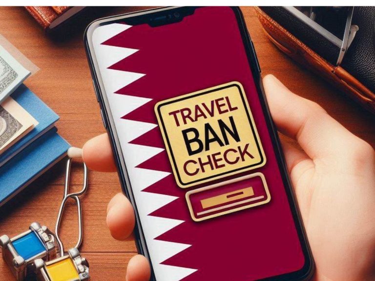 Travel ban check Qatar