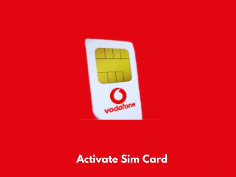 Activate Vodaphone qatar sim card prepaid and postpaid