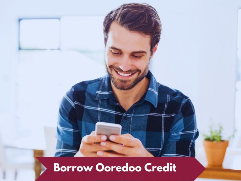 Borrow Ooredoo credit