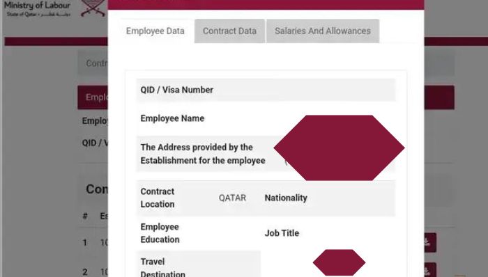 Contract details CHECK ALDSA