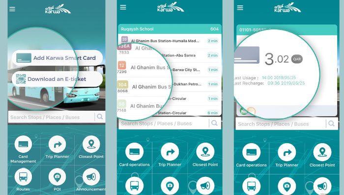 Karwa Bus app