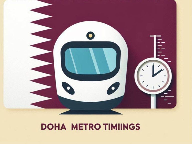 Timings doha qatar metro