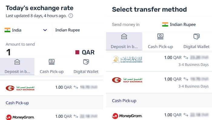 Ooredoo Money international transfer