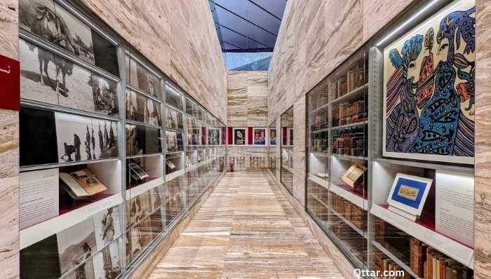 Inside Qatar National Library