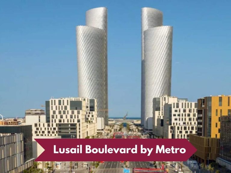 Lusail Boulevard by Metro