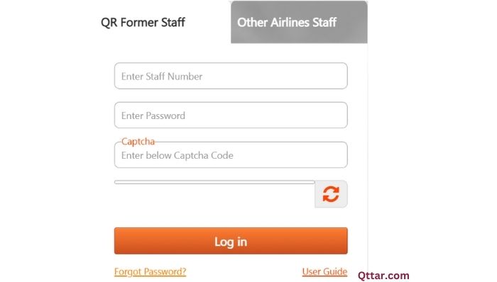 Former Staff Check-In Portal Qatar Airways