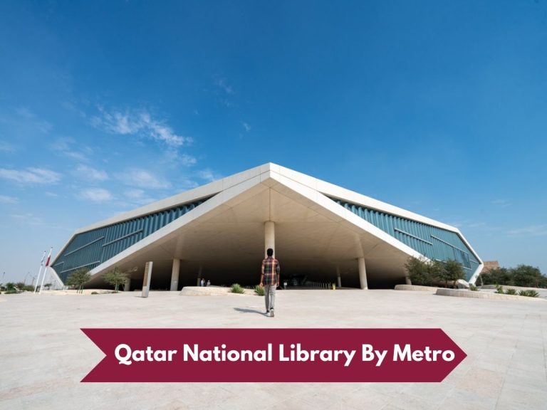 Qatar national library by metro