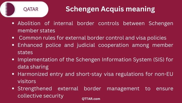 Schengen Acquis meaning