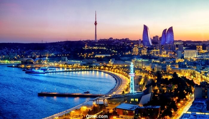 A view of Baku