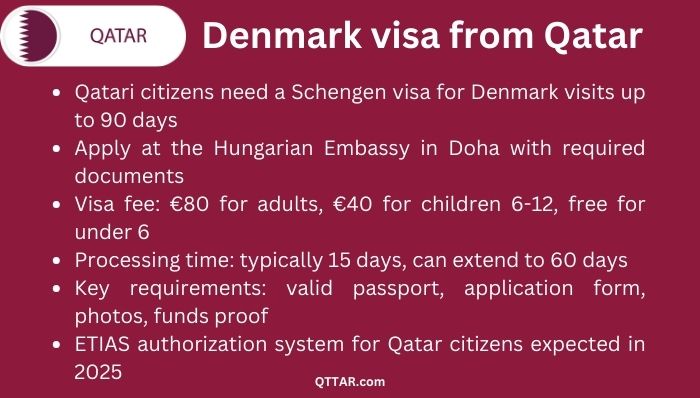 Denmark visa Process from Qatar