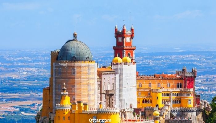 Pena Palace Sintra Town Portugal